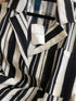 Monochrome Print Cropped Shirt